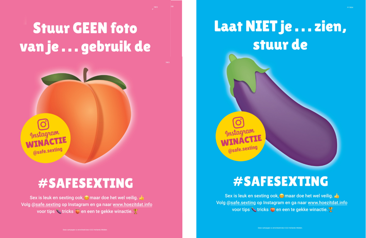 Ggd Adviseert Jongeren Bescherm Jezelf Tegen Sextortion Stuur Een Aubergine