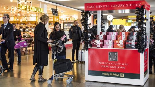 Rituals op Schiphol