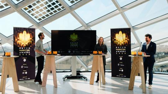Dutch Marketing Awards live in virtual studio van Capital C