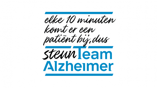 Elke 10 minuten komt er een patient bij, dus Steun Team Alzheimer