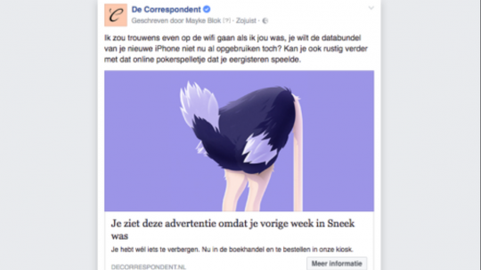 De soortgelijke actie van De Correspondent van 5 jaar geleden