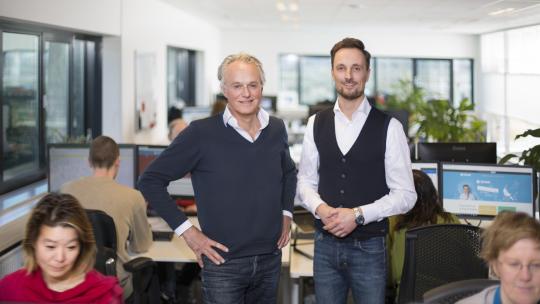 Niels van Buren (r) en Paul Malschaert