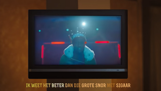 Toto-commercial uit 2018 met Royston Drenthe
