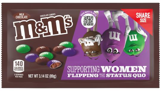 het woke M&M-pakje