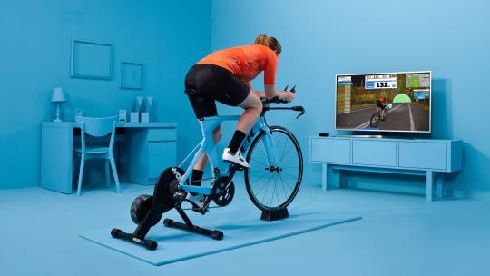 De Zwift-trainer