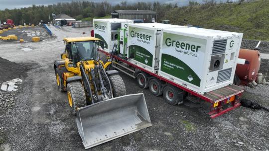 Greener-batterijen 'in actie'