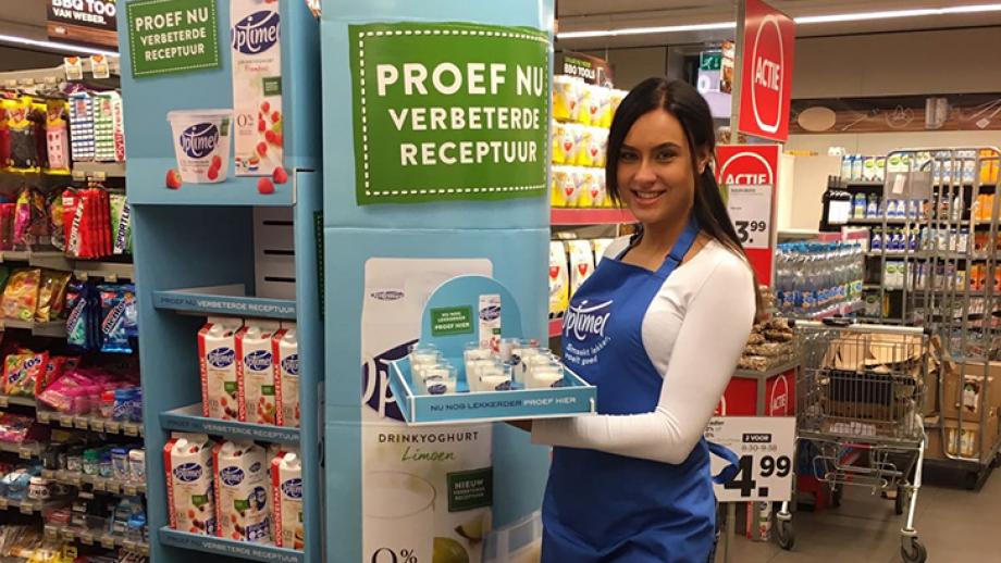 Instore campagne Optimel