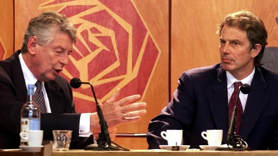 Wim Kok en Tony Blair