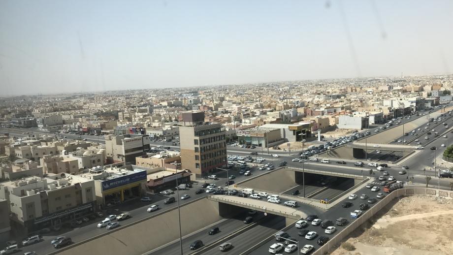 Riyadh (vanuit het hotelraam)