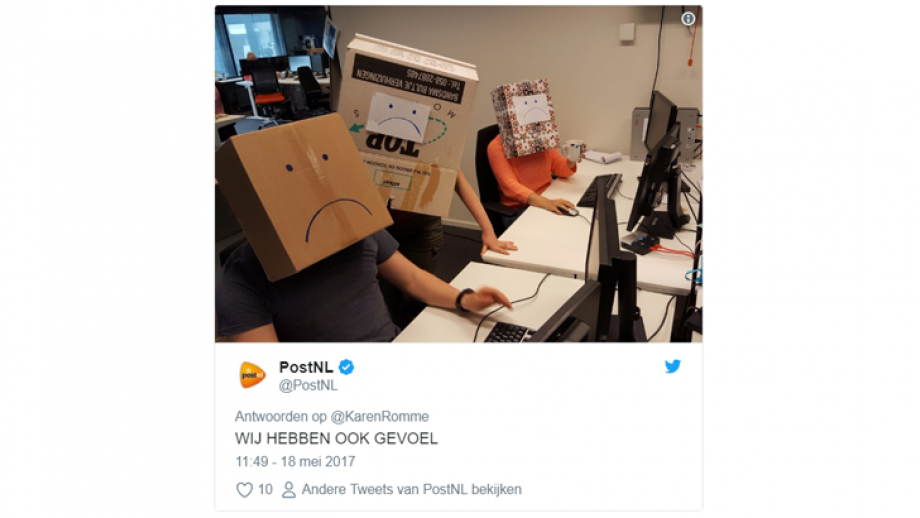 PostNL reactie