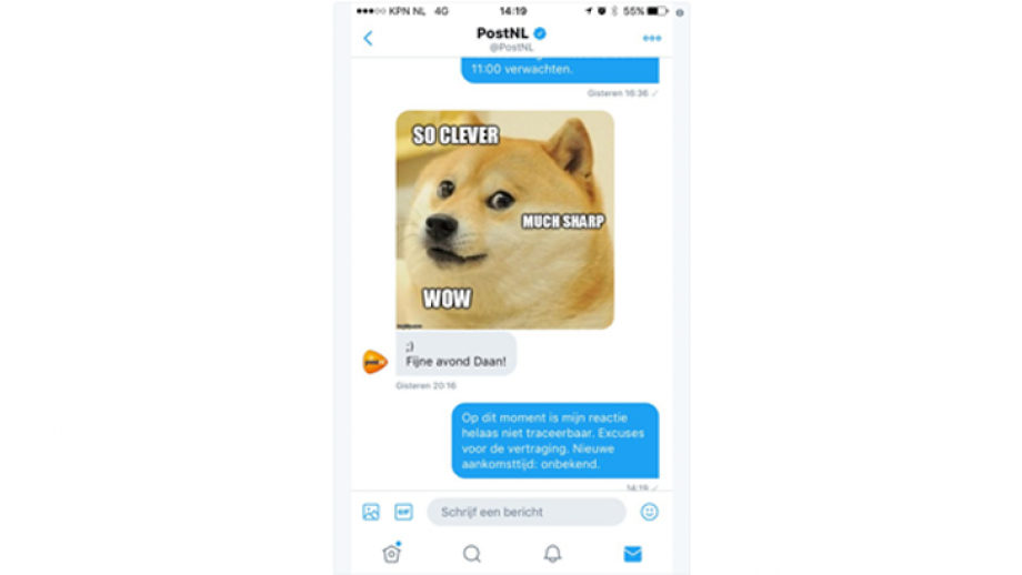 PostNL, koekje van eigen deeg