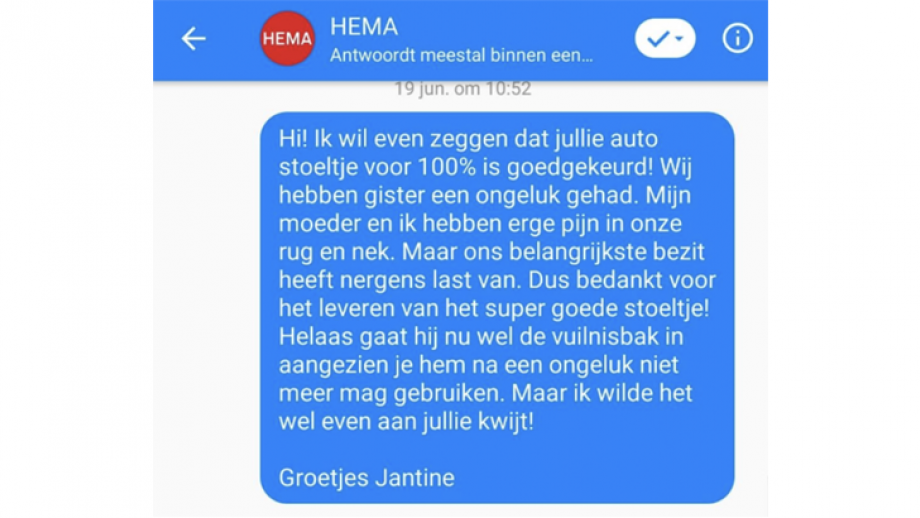 Hema bericht 