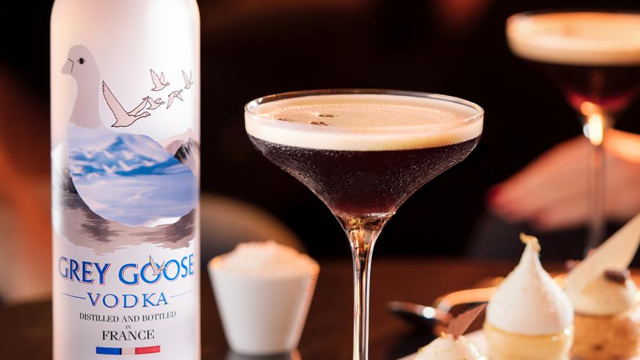 Een cocktail met Grey Goose