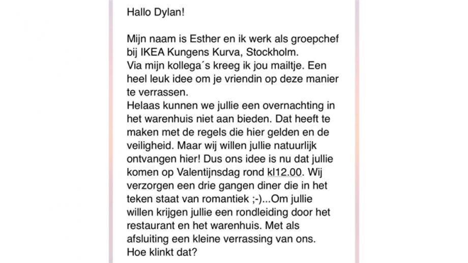 Reactie Ikea 2