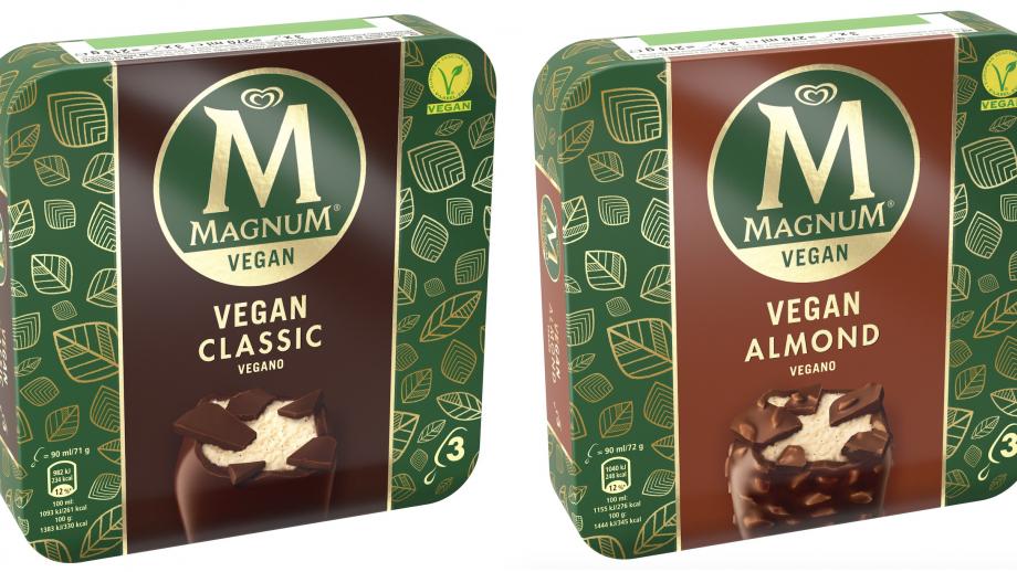 Veganistische Magnum 'Classic' en 'Almond'
