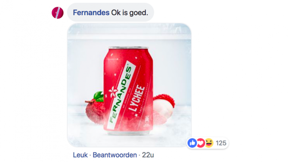 Reactie Fernandes