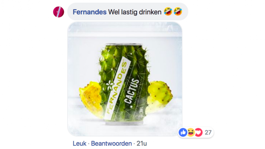 Reactie Fernandes