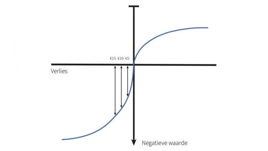 Prospect theory negatieve grafiek