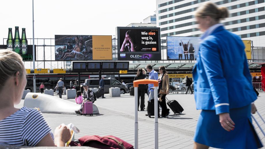 Amber Alert op AstroVision Schiphol