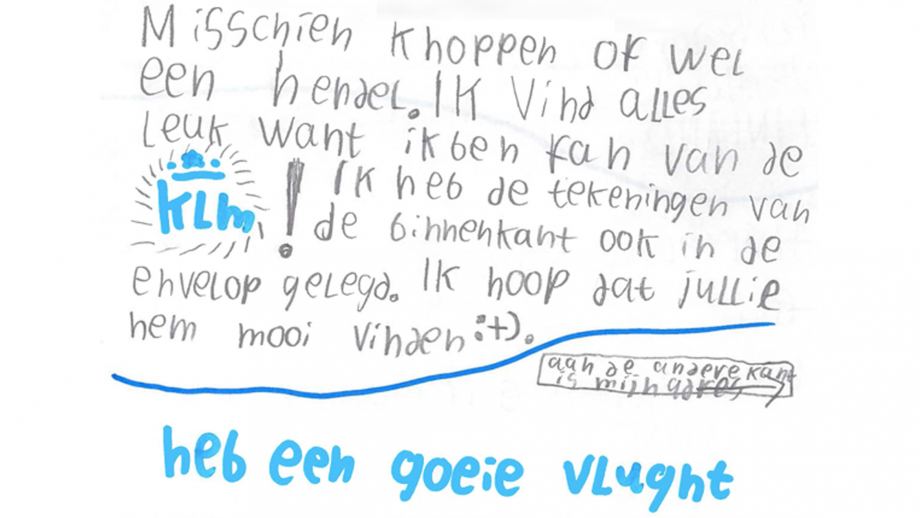 KLM webcare
