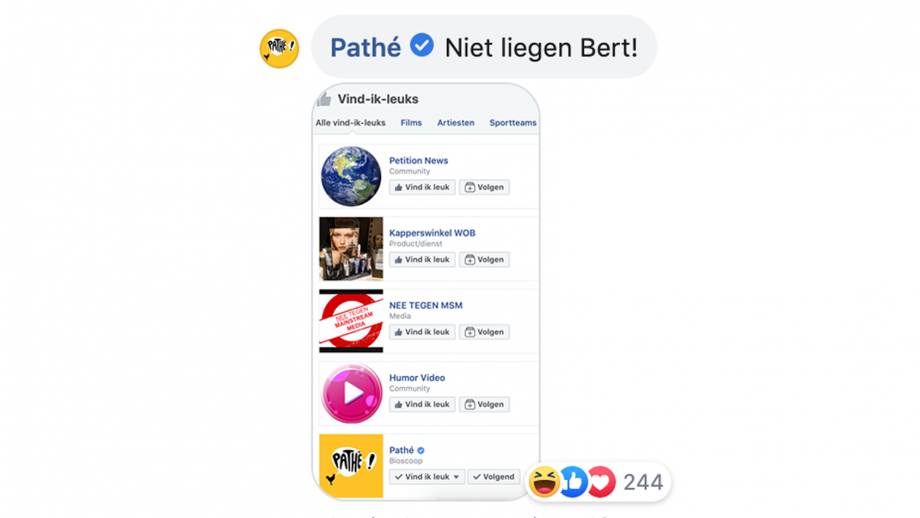 Niet liegen