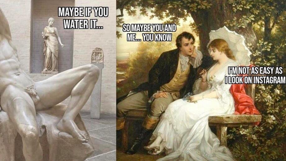 When memes meet the Renaissance