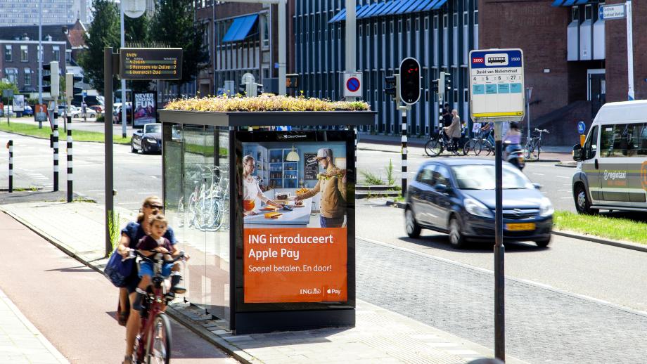 Groene abri in Utrecht