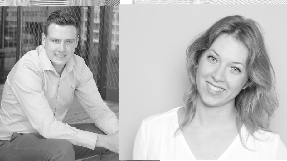 Thomas van der Biezen (links) en Martine Hardeveld Kleuver (rechts)