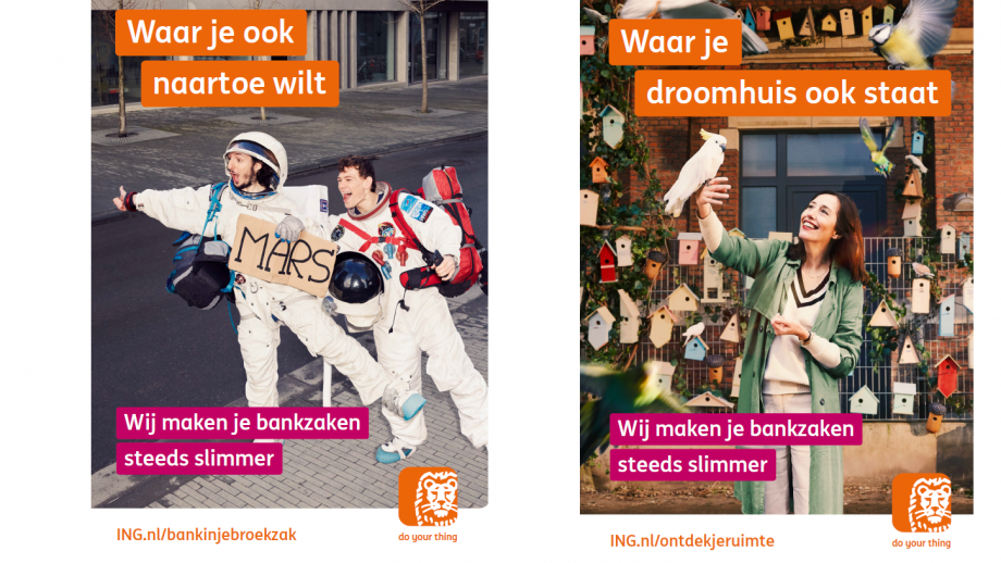 ING-campagne posters