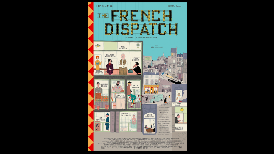 The French Dispatch film poster