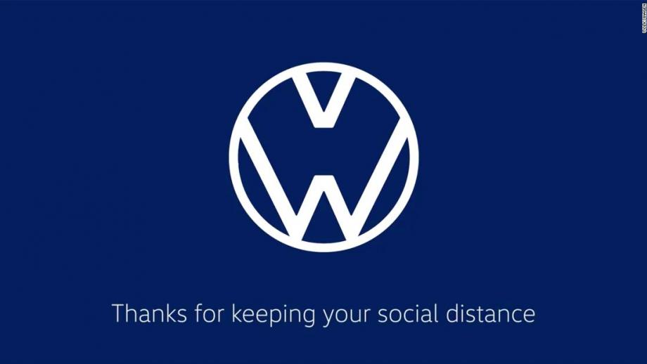We are Volkswagen - Thanks for keeping your social distance