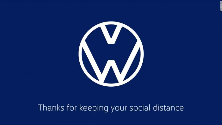 We are Volkswagen - Thanks for keeping your social distance