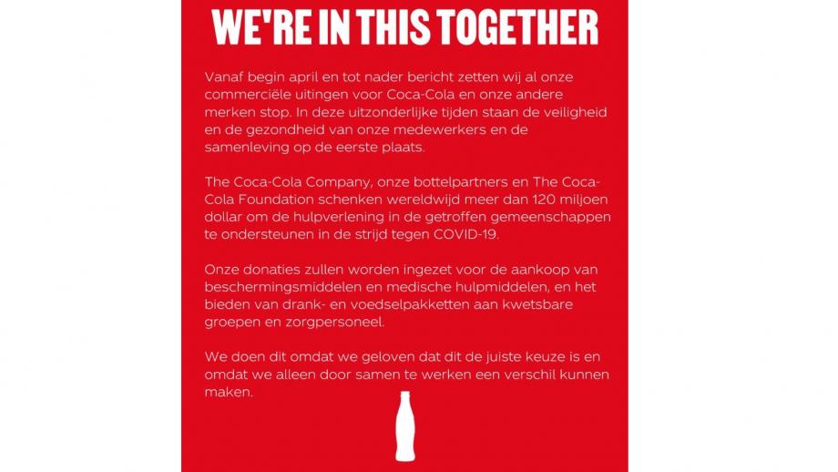 mededeling coca-cola