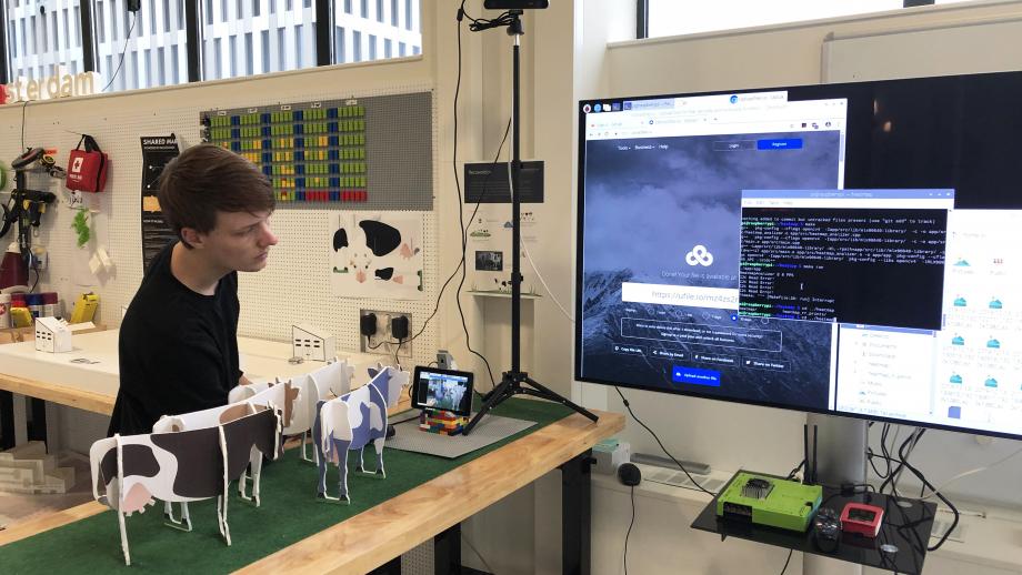 De Makerspace van Mirabeau, waar ze experimenteren met multi-sensory design.