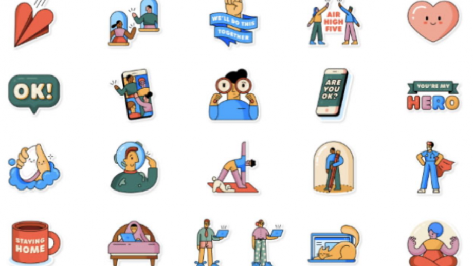 Stickers Instagram en Whatsapp en nieuwe hashtag