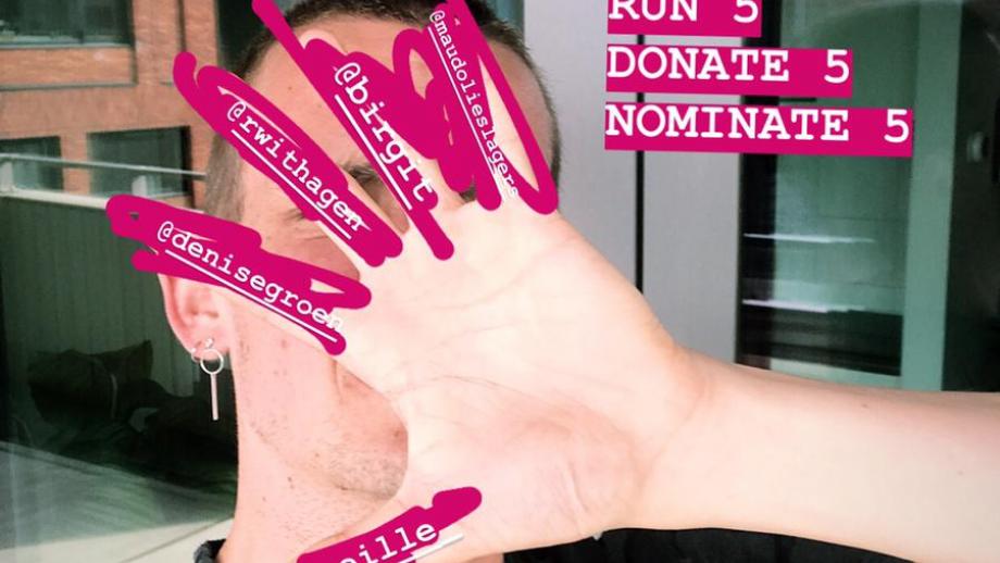 Run 5, donate 5, nominate 5