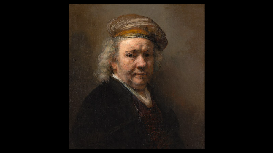 Rembrandt van Rijn, Zelfportret, 1669, olieverf op doek, 65.4 x 60.2 cm