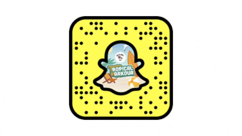 Snapcode Malibu Tropical Parkour