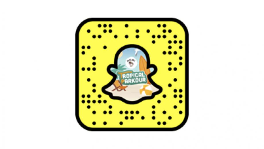 Snapcode Malibu Tropical Parkour 