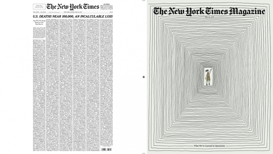 New York Times covers