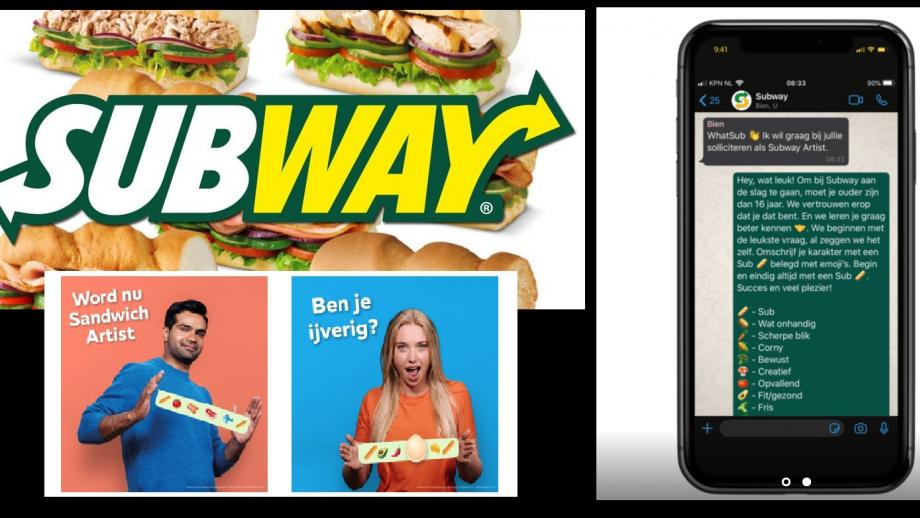 Solliciteren Bij Subway Kan Vanaf Nu Gewoon Met Emoji S