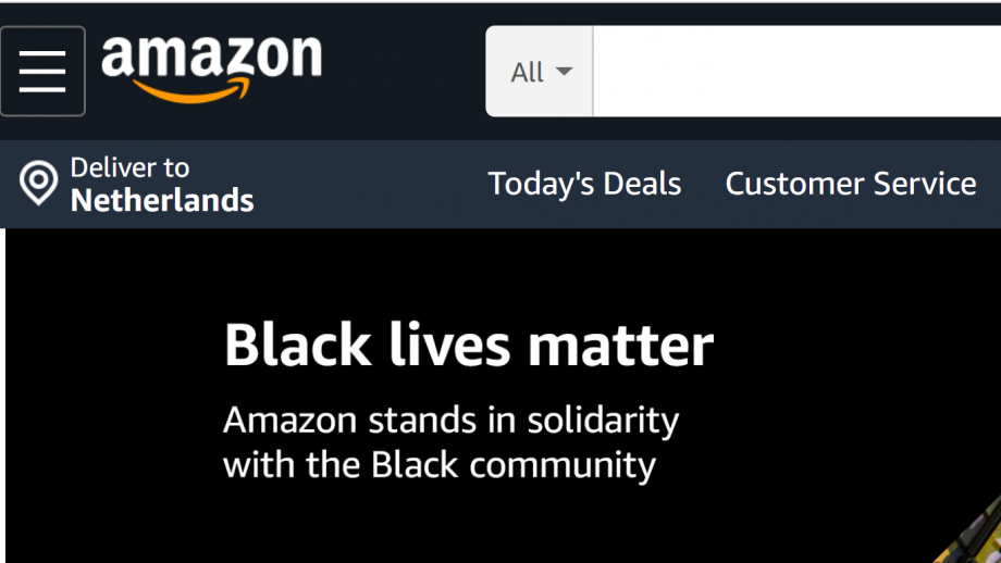 blm suppot amazon