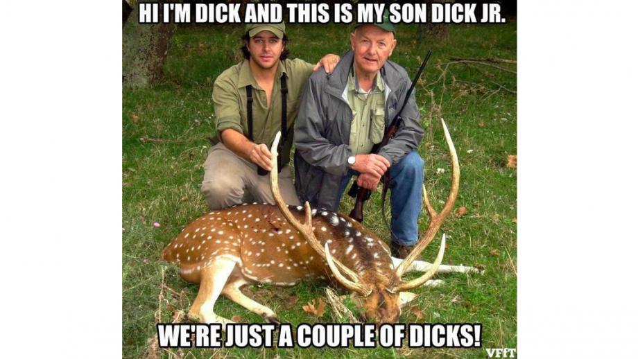 Dick jr. en Dick sr.