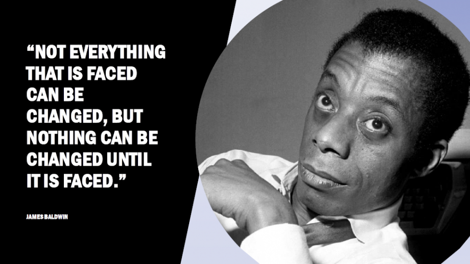 Wat de Amerikaanse schrijver en sociaal criticus  James Baldwin zegt