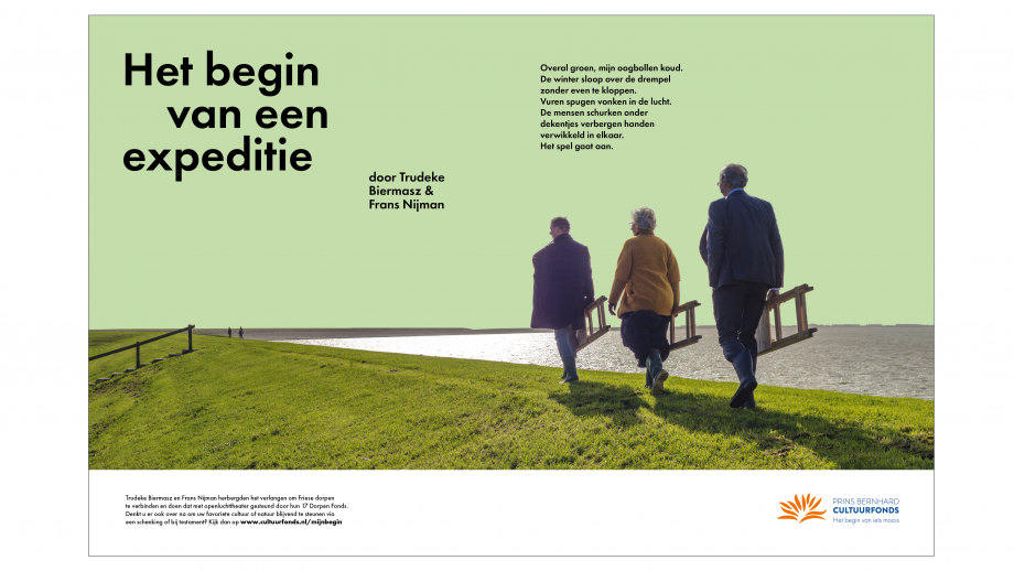 Campagne uiting het Prins Bernhard Cultuurfonds