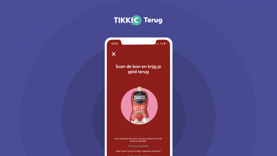 Tikkie geeft Tikkie Terug voor cashback-acties vaste plek in app