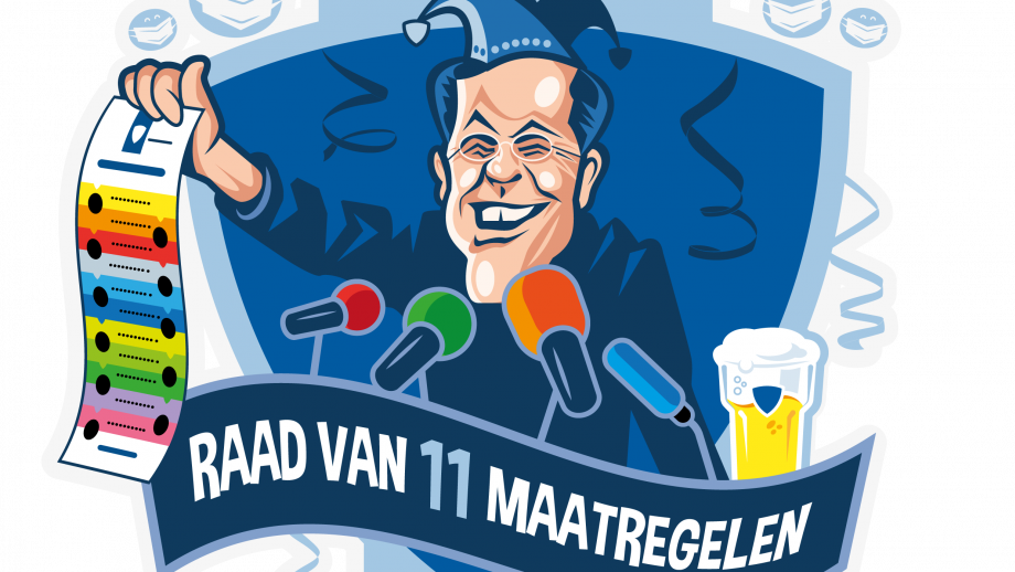 Bavaria drijft spot met persconferentie van Rutte in carnaval-campagne