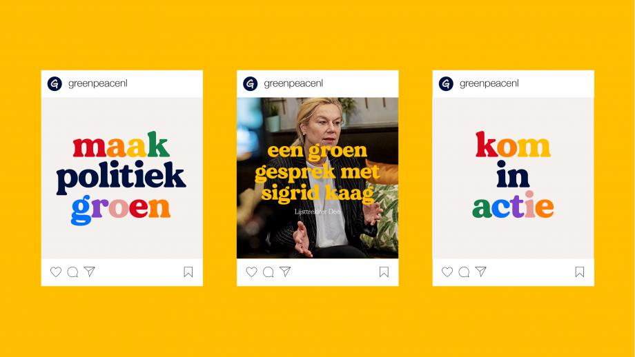 Greenpeace - ‘Actie om politiek groen te maken’