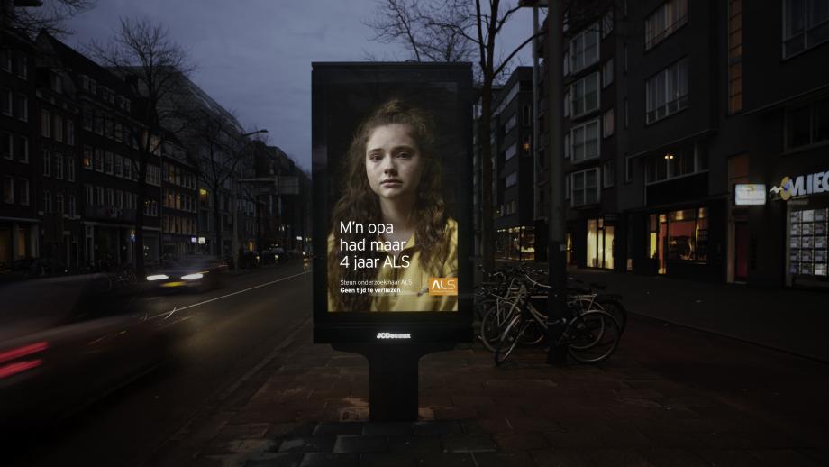 Campagne Stichting ALS Nederland: ‘Geen tijd te verliezen’