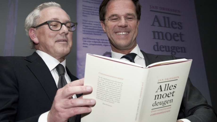 Jan Driessen en Mark Rutte